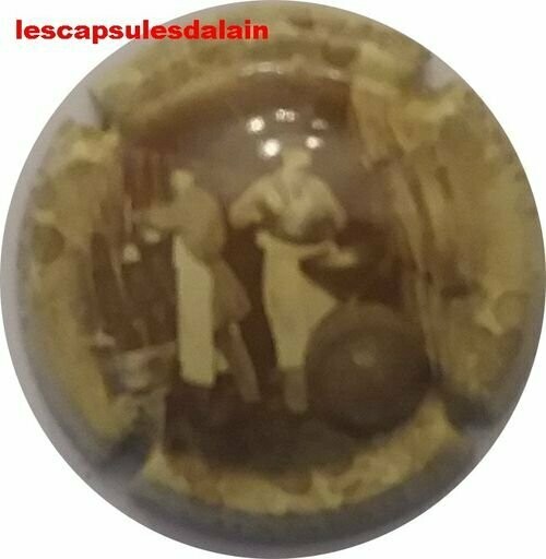 CAPSULE CHAMPAGNE GENERIQUE MÉMOIRES DE CHAMPAGNE L'ASSEMBLAGE RÉF N°703a