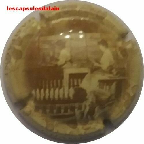 CAPSULE CHAMPAGNE GENERIQUE MÉMOIRES DE CHAMPAGNE L'HABILLAGE RÉF N°703d