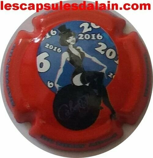 CAPSULE CHAMPAGNE DE MILLY ALBERT RÉF N°26a