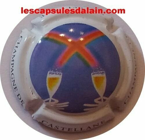 CAPSULE CHAMPAGNE DE CASTELLANE RÉF N°88d