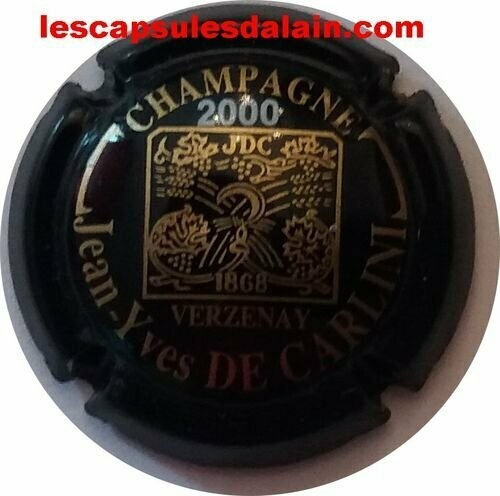 CAPSULE CHAMPAGNE DE CARLINI 2000 RÉF N°37
