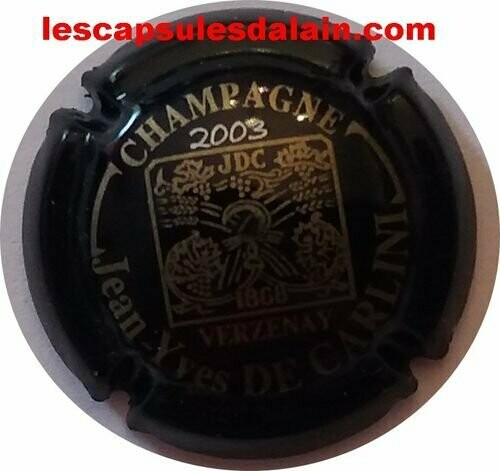 CAPSULE CHAMPAGNE DE CARLINI 2003 RÉF N°