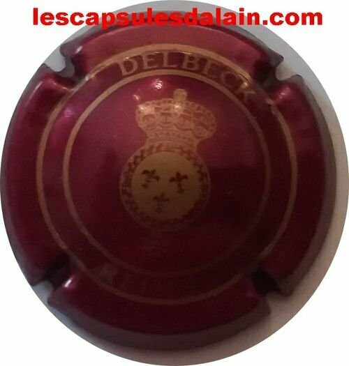 CAPSULE CHAMPAGNE DELBECK RÉF N°14