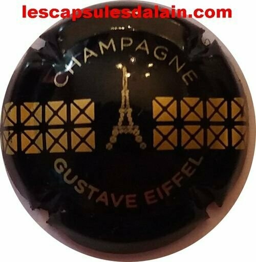CAPSULE CHAMPAGNE CATTIER GUSTAVE EIFFEL RÉF N°31