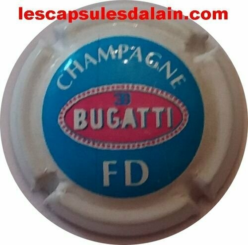 CAPSULE CHAMPAGNE FOURNAISE DUBOIS FILS BUGATTI RÉF N°1