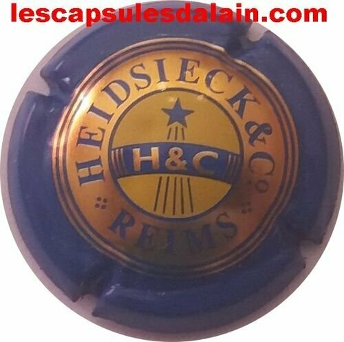 CAPSULE CHAMPAGNE HEIDSIECK & C° RÉF N°66