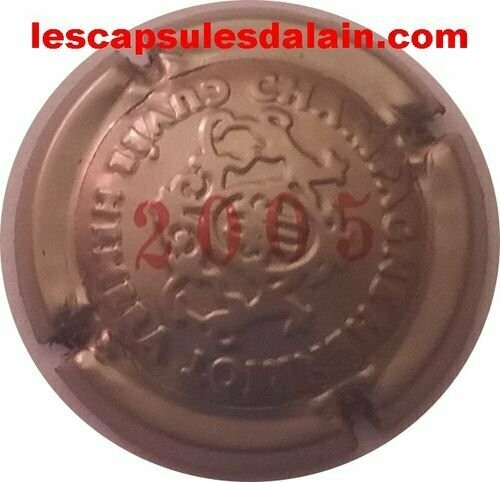 BELLE CAPSULE CHAMPAGNE HENRIOT CUVE HEMERA 2005