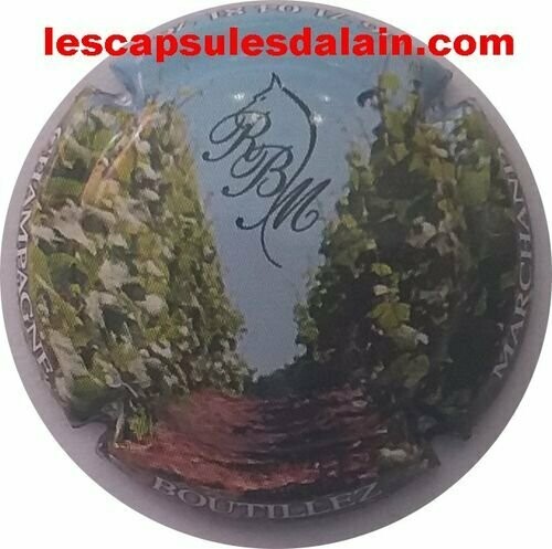 CAPSULE CHAMPAGNE BOUTILLIEZ MARCHAND R RÉF N°5a