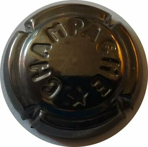CAPSULE CHAMPAGNE GENERIQUE nickel RÉF N°370sa