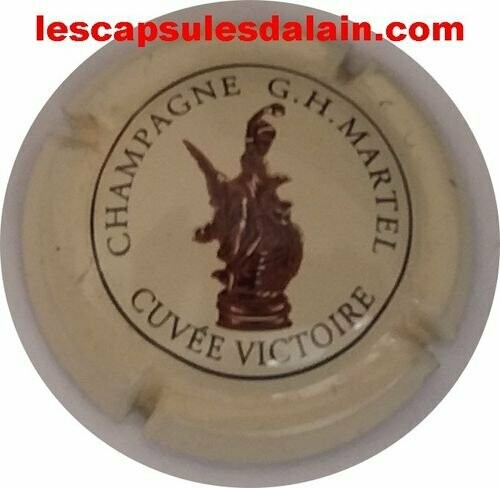 CAPSULE CHAMPAGNE MARTEL G.H & C° RÉF N°24b