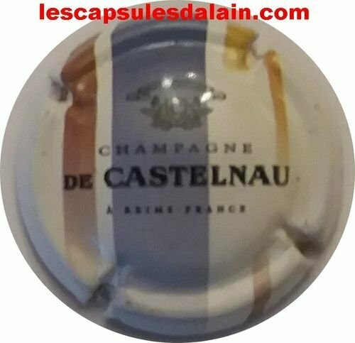 CAPSULE CHAMPAGNE DE CASTELNAU réf N°4