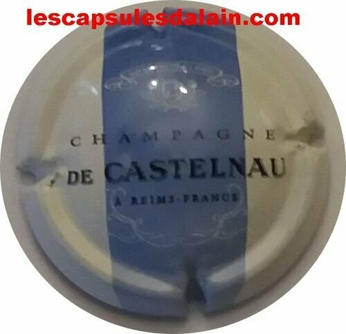 CAPSULE CHAMPAGNE DE CASTELNAU ref N°6