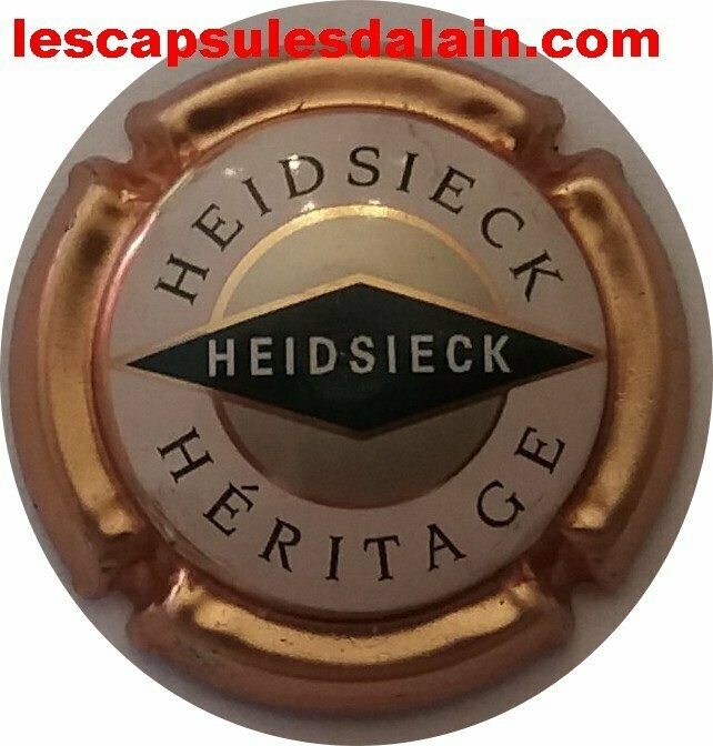 CAPSULE CHAMPAGNE CHARLES HEIDSIECK RÉF N°62