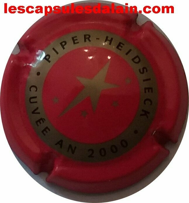 CAPSULE CHAMPAGNE PIPER HEIDSIECK AN 2000 RÉF N°118