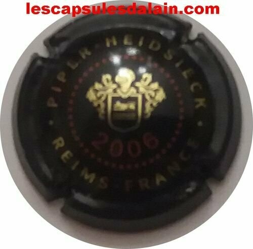 CAPSULE CHAMPAGNE PIPER HEIDSIECK 2006 RÉF N°131