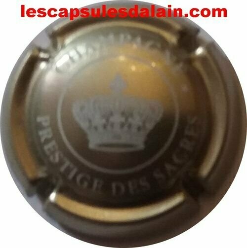 CAPSULE CHAMPAGNE PRESTIGE DES SACRES RÉF N°27d
