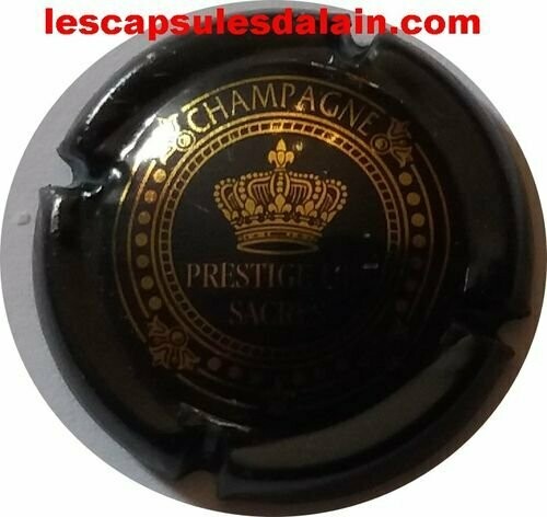 CAPSULE CHAMPAGNE PRESTIGE DES SACRES RÉF N°9b