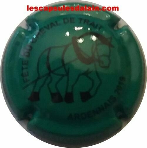 BELLE CAPSULE CHAMPAGNE DAUVERGNE FETE DU CHEVAL DE TRAIT 2019/ 240EX REF N°8 NEWS