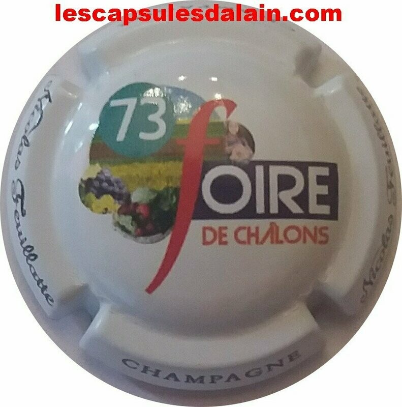 BELLE CAPSULE CHAMPAGNE NICOLAS FEUILLATTE 73EME FOIRE DE CHALONS REF N°48m NEWS