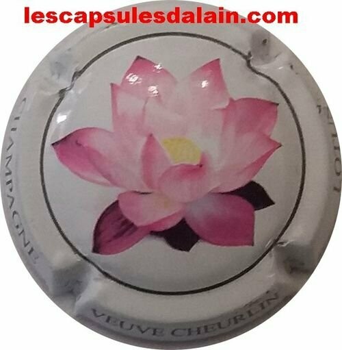 BELLE CAPSULE CHAMPAGNE VEUVE CHEURLIN CUVÉE LOTUS RÉF N°11 NEWS