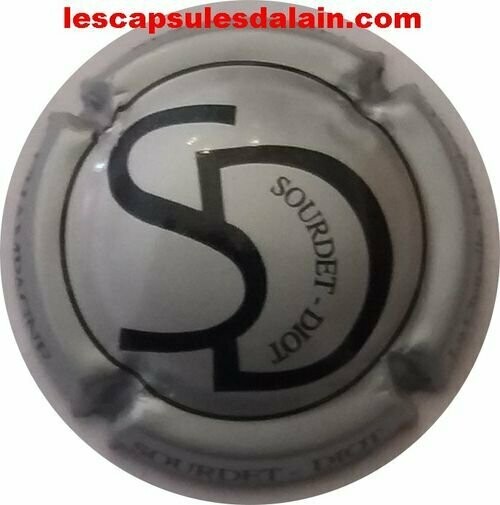 CAPSULE CHAMPAGNE SOURDET DIOT RÉF N°13