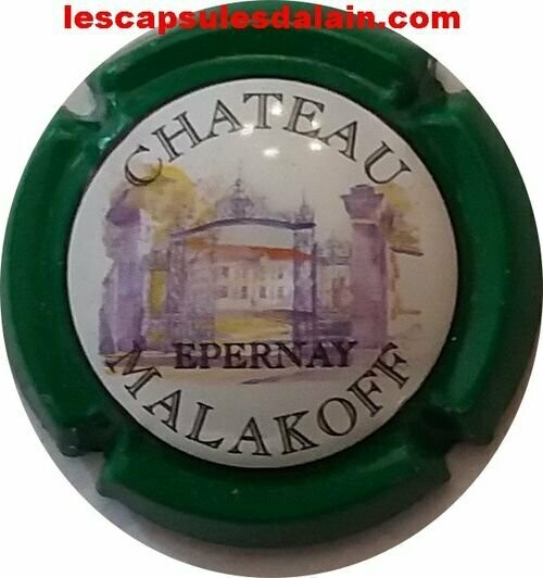 CAPSULE CHAMPAGNE CHATEAU MALAKOFF RÉF N°7