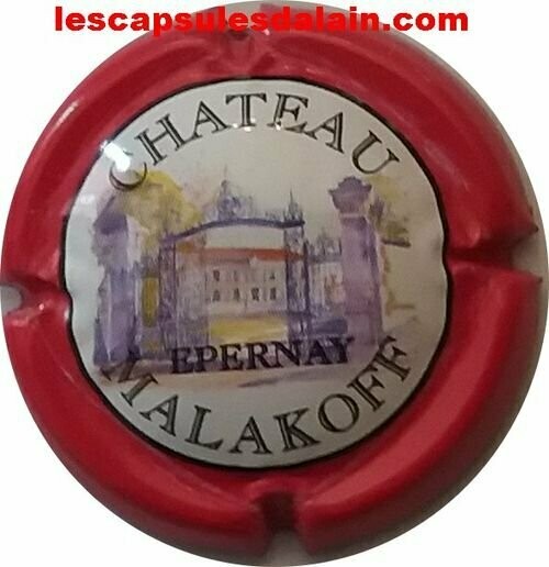 CAPSULE CHAMPAGNE CHATEAU MALAKOFF RÉF N°1