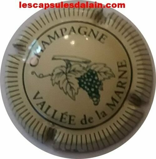 CAPSULE CHAMPAGNE VALLÉE DE LA MARNE RÉF N°1