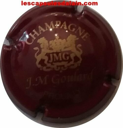 CAPSULE CHAMPAGNE J.M GOULARD RÉF N°4b