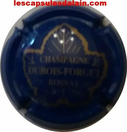 BELLE CAPSULE CHAMPAGNE DUBOIS FORGET RÉF N°5 NEWS