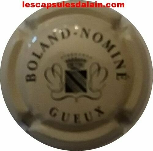 CAPSULE CHAMPAGNE BOLAND NOMINE RÉF N°2