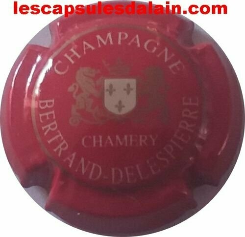 BELLE CAPSULE DE CHAMPAGNE BERTRAND DELESPIERRE REF N°4