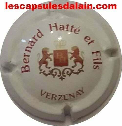 CAPSULE CHAMPAGNE HATTE BERNARD ET FILS RÉF N°1 ou 1a