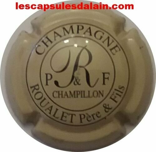 CAPSULE CHAMPAGNE ROUALET PERE & FILS RÉF N°3a