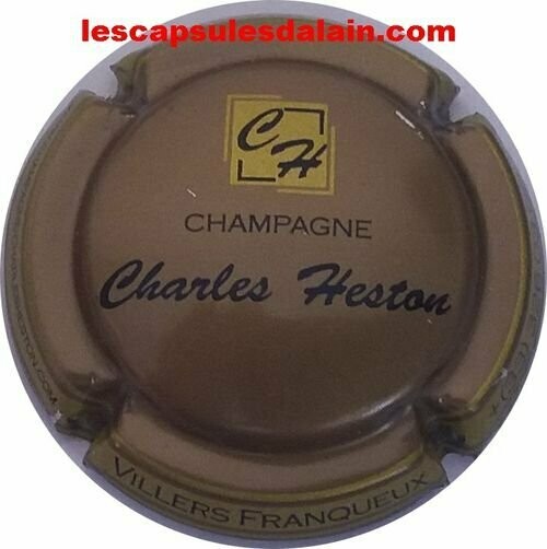 CAPSULE CHAMPAGNE SIX COTEAUX CHARLES HESTON RÉF N°29b