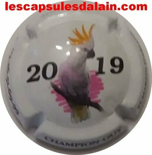 BELLE CAPSULE CHAMPAGNE CHAMPION OUY LE PERROQUET 2019 REF N° 23b NEWS