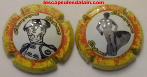 2 BELLES CAPSULES CHAMPAGNE GENERIQUE TOREADOR REF N°948i et 948h NEWS