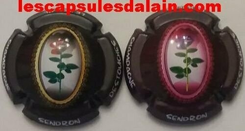 2 BELLES CAPSULES CHAMPAGNE SENDRON DESTOUCHES 2019 RÉF N°27b et 27c NEWS