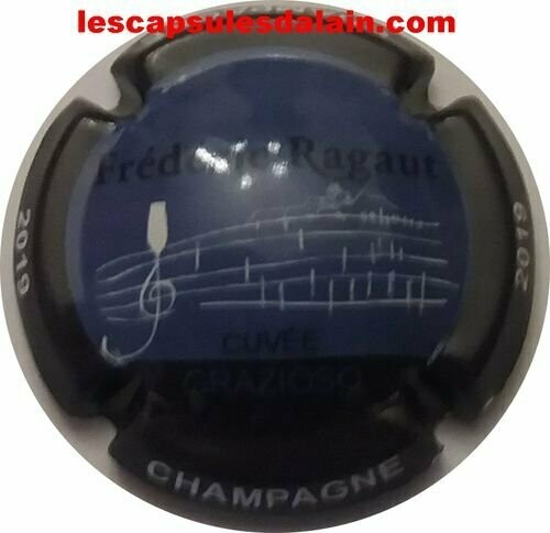 BELLE CAPSULE CHAMPAGNE RAGAUT FREDERIC CUVEE GRAZIOSO 2019 REF N°2b NEWS