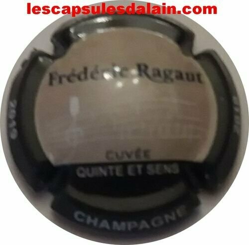 BELLE CAPSULE CHAMPAGNE RAGAUT FREDERIC CUVÉE QUINTE ET SENS 2019 REF N°2a NEWS