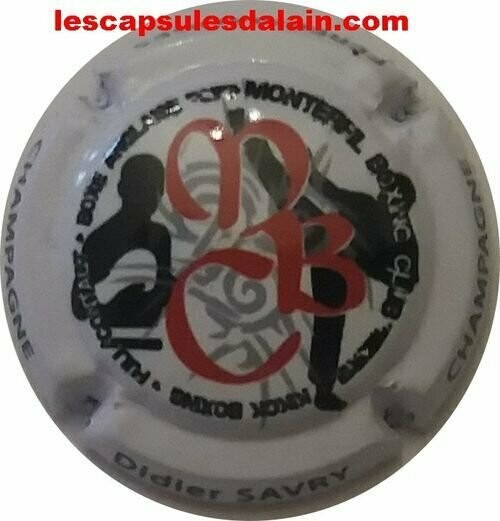 BELLE CAPSULE CHAMPAGNE SAVRY DIDIER MBC REF N°40 NEWS