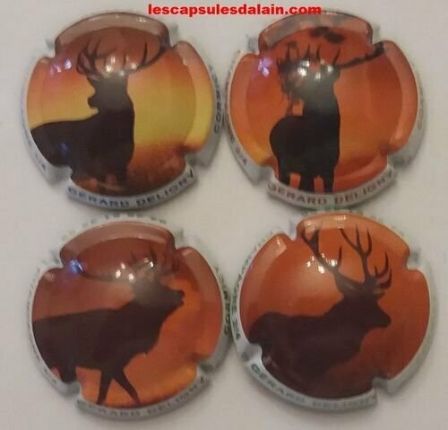 6 BELLES CAPSULES CHAMPAGNE DELIGNY GERARD LES OISEAUX REF N°6 a 6e NEWS