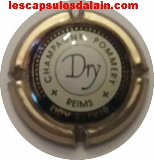 CAPSULE CHAMPAGNE POMMERY DRY ELIXIR RÉF N°84