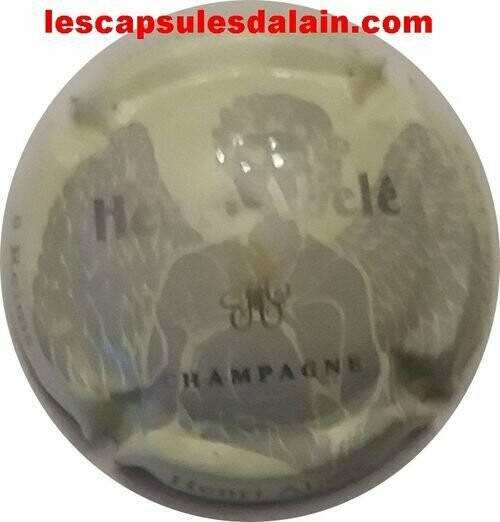 CAPSULE CHAMPAGNE HENRI ABELE CREME JAUNE REF N°42h