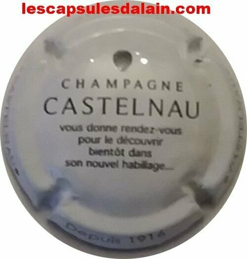 CAPSULE CHAMPAGNE DE CASTELNAU RÉF N°10