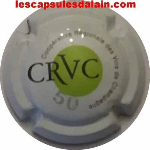 CAPSULE CHAMPAGNE DE CASTELNAU 50 ANS DU CRVC RÉF N°5
