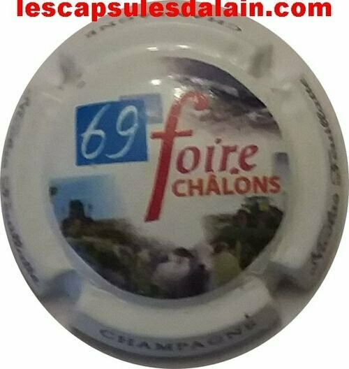 BELLE CAPSULE CHAMPAGNE NICOLAS FEUILLATTE 69eme FOIRE CHALONS REF N°48i NEWS