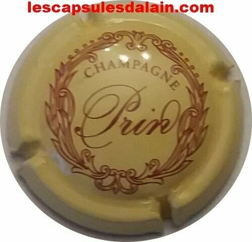 CAPSULE CHAMPAGNE PRIN PERE & FILS RÉF N°2