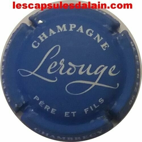BELLE CAPSULE CHAMPAGNE LEROUGE PERE & FILS RÉF N°8a NEWS