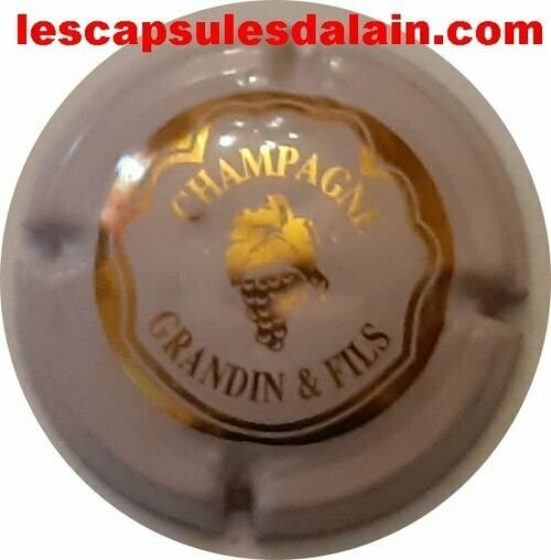 BELLE CAPSULE CHAMPAGNE GRANDIN & FILS REF N°5 NEWS